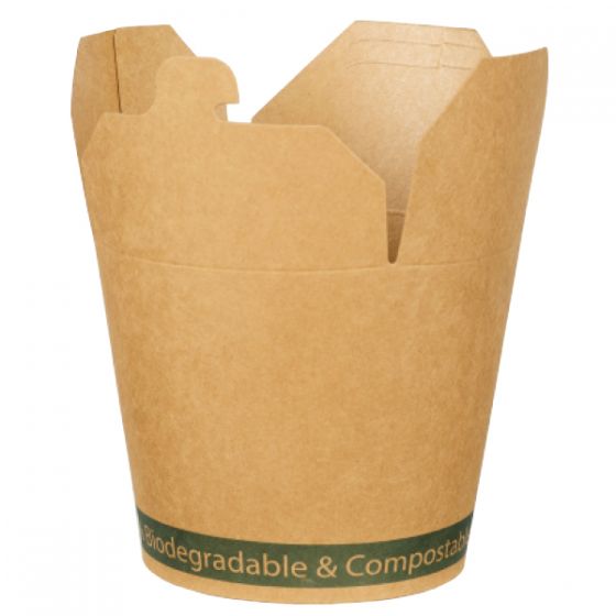 Biodegradable Noodle Box 26oz/750ml (Pack 500)