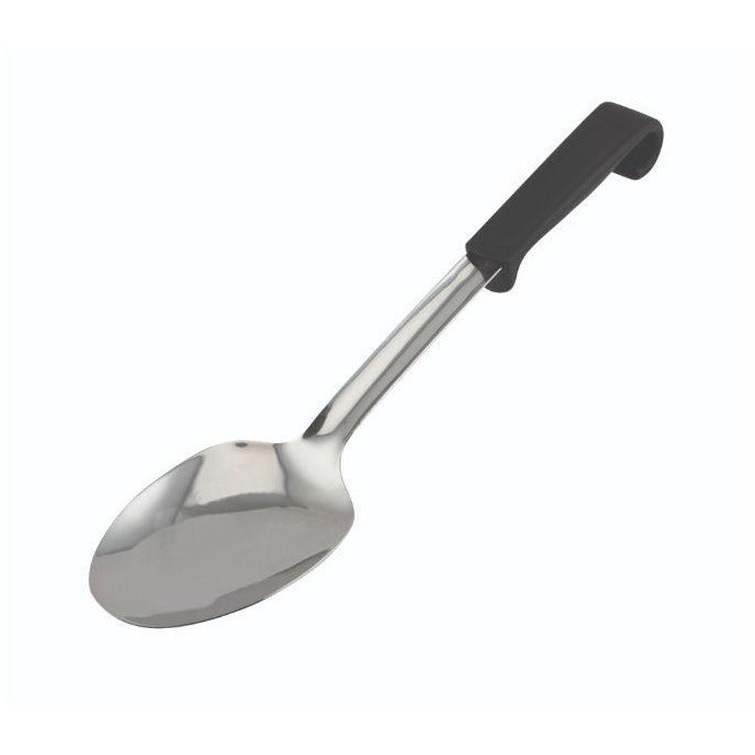 Plastic Handle Spoon Plain Black
