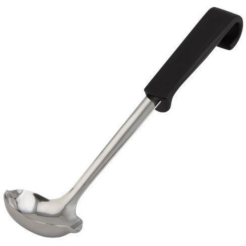 Plastic Handle Sauce Ladle Black