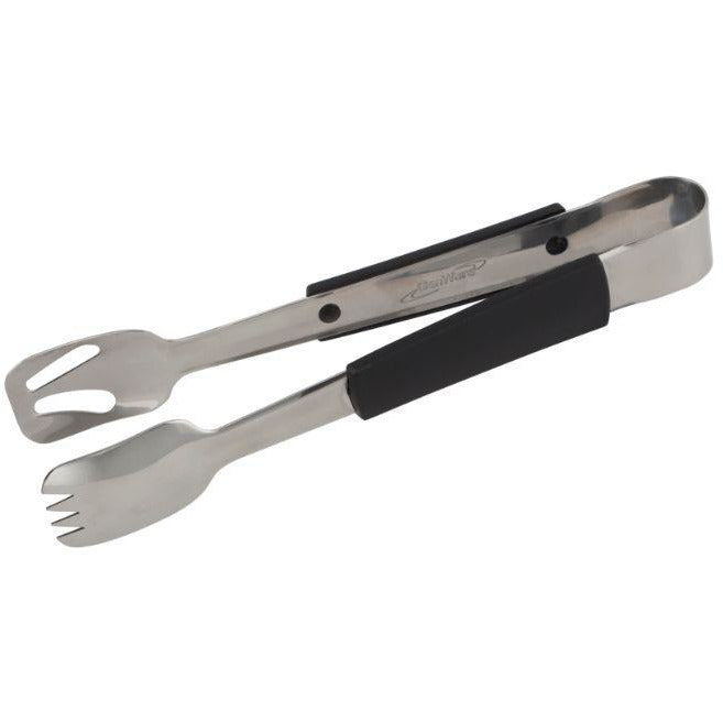 Plastic Handle Buffet Tongs Black