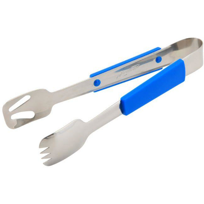 Plastic Handle Buffet Tongs Blue