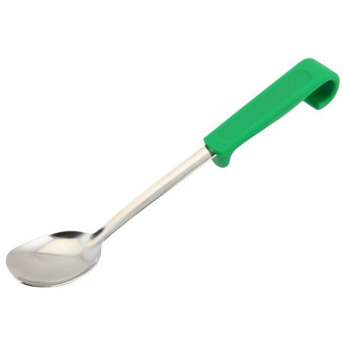 Plastic Handle Small Spoon Green