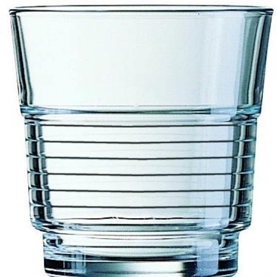 Arcoroc Spirale Tumblers - Fully Tempered Stacking  Old Fashioned(25cl)(8.8oz) (Box of 24) - Smashing Supplies
