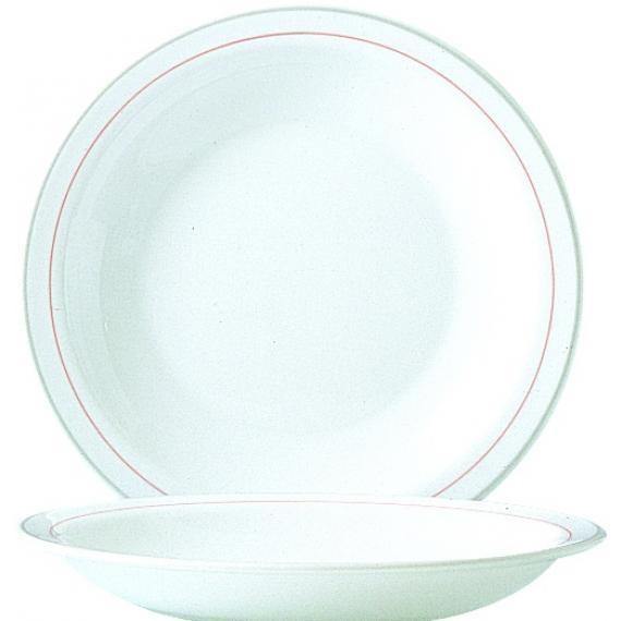 Arcoroc Valerie Opal Dinnerware Plate(22.6cm)(8.9") (Box of 24) - Smashing Supplies