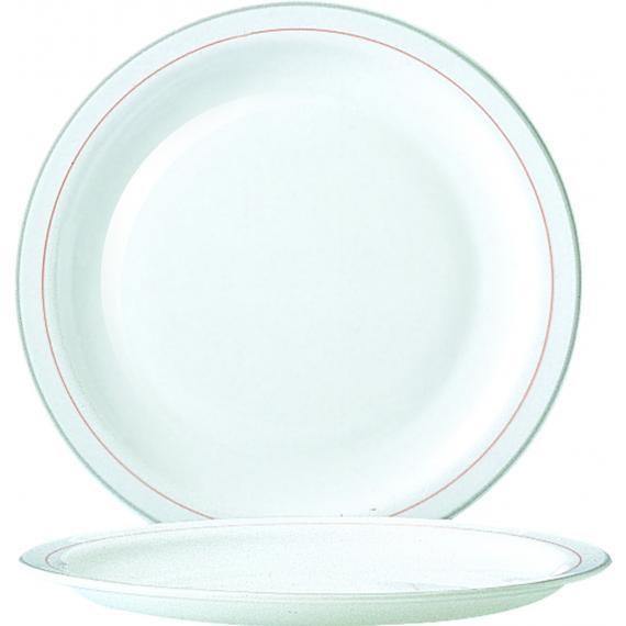 Arcoroc Valerie Opal Dinnerware  Dinner Plate(26cm)(10.2") (Box of 24) - Smashing Supplies