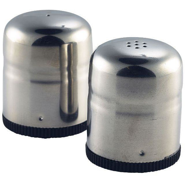 Mini Stainless Steel Salt And Pepper Set