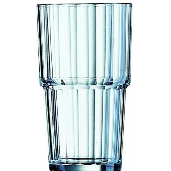 Arcoroc Norvege Tumbler - Fully Tempered & Stacking  Stacking Tumbler(32cl)(11.3oz) (Box of 72)