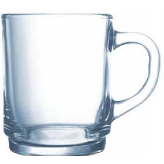 Luminarc Bock Mugs Hot Drinks - Fully Tempered  Stackable Mug(25cl)(8.8oz) (Box of 24) - Smashing Supplies