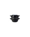 17.5 cl Mussel Casserole Dish and Cover (Black) (Box of 6)