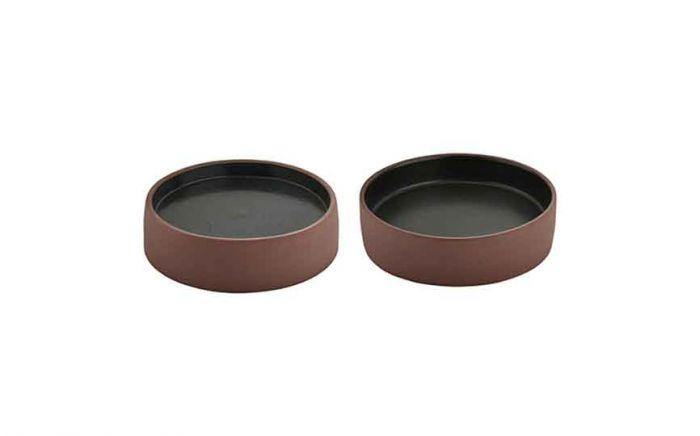 505 cl 2in1 Artisan Brown-Black 2 in 1 Plate Flat/Deep Plate 16cm (Box of 1)