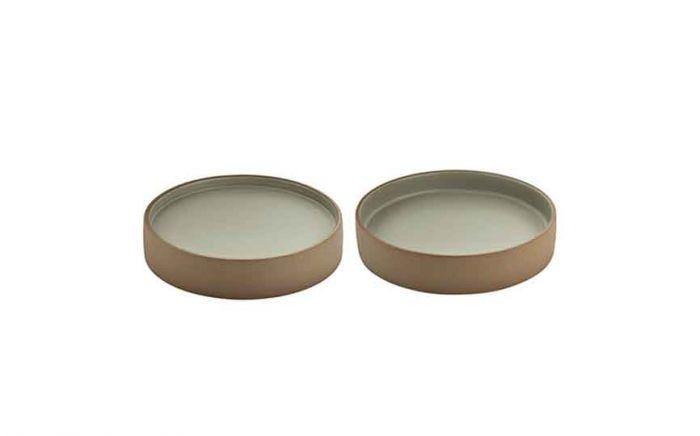2in1 Artisan Beige-Grey 2 in 1 Plate Flat/Deep 21cm (Box of 1)