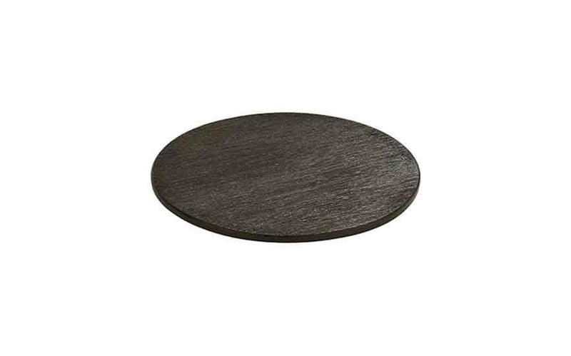 Brush Black Brush Platform Round 25cm (Box of 6)