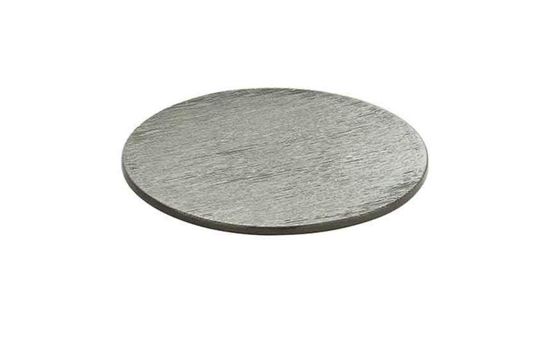 Brush Grey Brush Platform Round 31cm (Box of 6)
