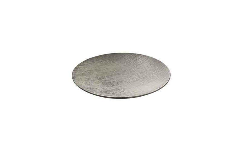 Brush Grey Brush Plate Flat Coup Round 17cm (Box of 6)