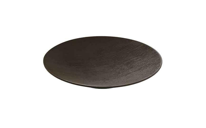 Brush Black Brush Plate Deep Coup Round 28cm (Box of 6)