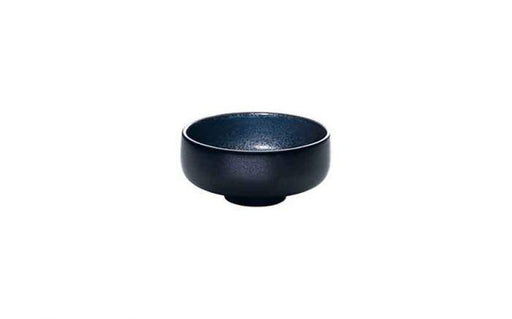 12 cl (150 oz) Nara Black - Stoneware Nara Black Round Dip Dish (Box of 12)