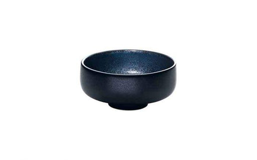 71 cl (580 oz) Nara Black - Stoneware Nara Black Round Bowl (Box of 6)