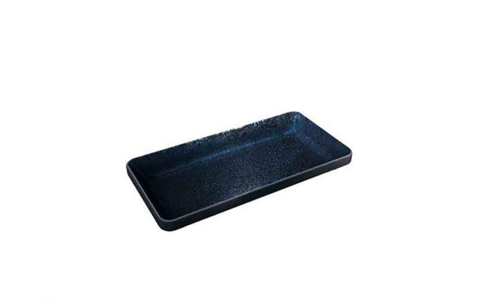 18 cl (18 oz) Nara Black - Stoneware Nara BlackFlat Rectangular Bowl (Box of 6)