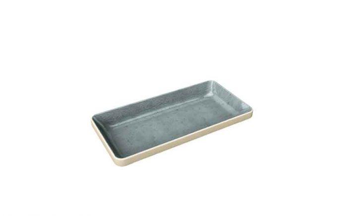 18 cl (18 oz) Nara Grey - Stoneware Nara Grey Flat Rectangular Bowl (Box of 6)
