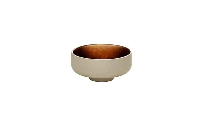 12 cl (137 oz) Nara Grey - Stoneware Nara Brown Dip Dish (Box of 12)