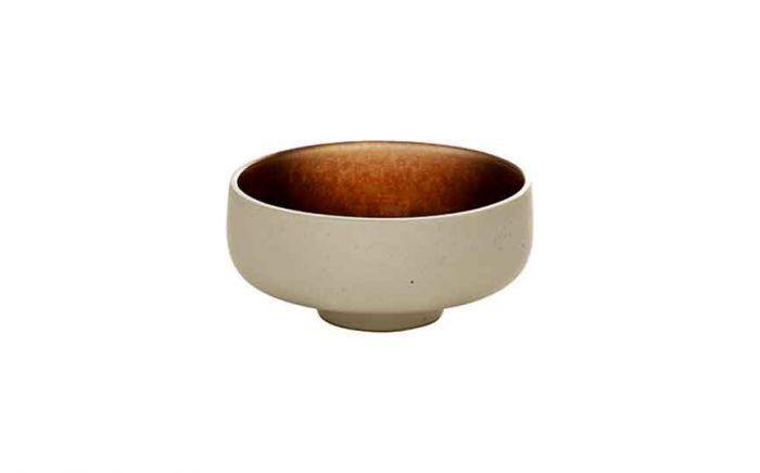 71 cl (540 oz) Nara Brown - Stoneware Nara Brown Round Bowl (Box of 6)