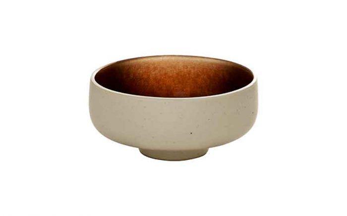 146 cl (990 oz) Nara Brown - Stoneware Nara Brown Round Bowl (Box of 6)