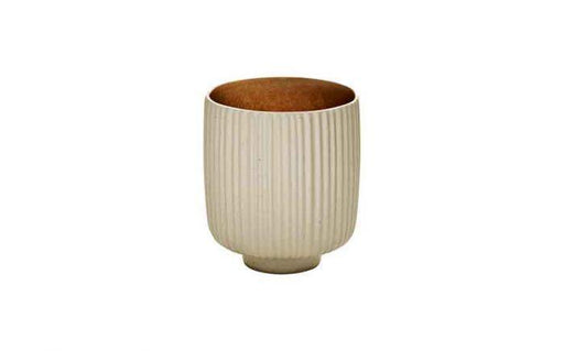 32 cl (250 oz) Nara Brown - Stoneware Nara Brown Relief Handleless Mug (Box of 6)