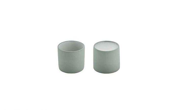 9 cl (130 oz) 2in1 Artisan Grey-White 2in1 Expresso Cup/ Plateau (Box of 6)