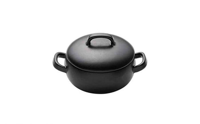 39 cl (387 oz) Cocottes Cocotte Cosy Black with Lid (Box of 6)