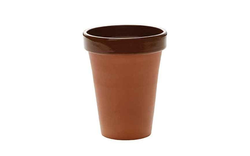 49 cl (420 oz) Terracotta Tall Terracotta Pot (Box of 6)