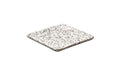18 cl (836 oz) Natural Stone Terrazzo Dark Square Platter (Box of 1)