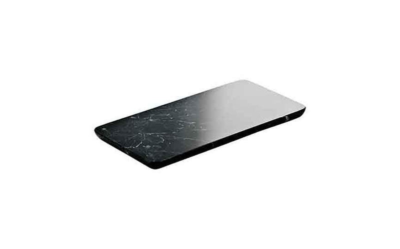 18 cl (486 oz) Natural Stone Black Marble Rectangular Platter (Box of 1)