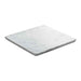 18 cl (932 oz) Natural Stone White Marble Square Platter (Box of 1)