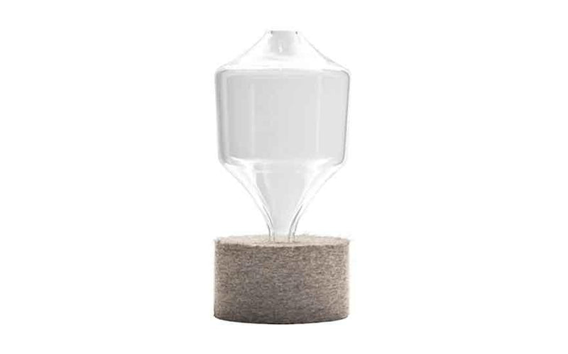 176 cl Glass Glass Vase with Narrow Opening and Felt Base (Box of 1)