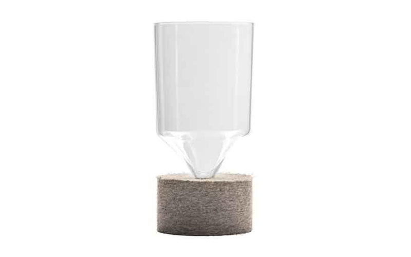 193 cl Glass Glass Vase with 7.6cmd opening and Felt Base (Box of 1)