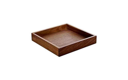 18 cl (280 oz) Wood Ananti Walnut Square Box (Box of 1)