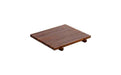 18 cl (131 oz) Wood Walnut Square Crumb Grid (Box of 2)