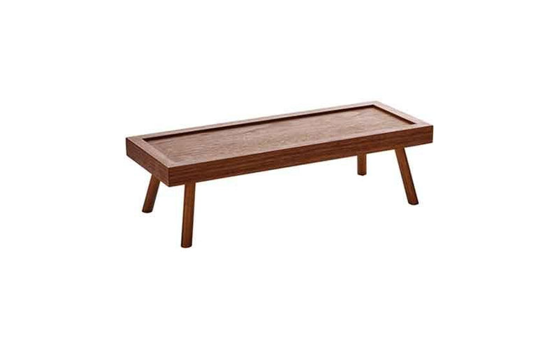 35.5 cl (495 oz) Wood Walnut Loft Presenter on 8cm Stand (Box of 1)