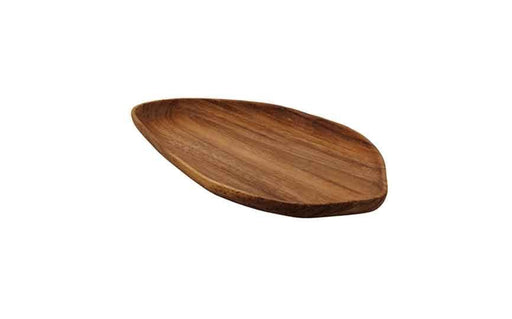 13 cl (40 oz) Wood Acacia Wood Min Deep Leaf Dish (Box of 6)