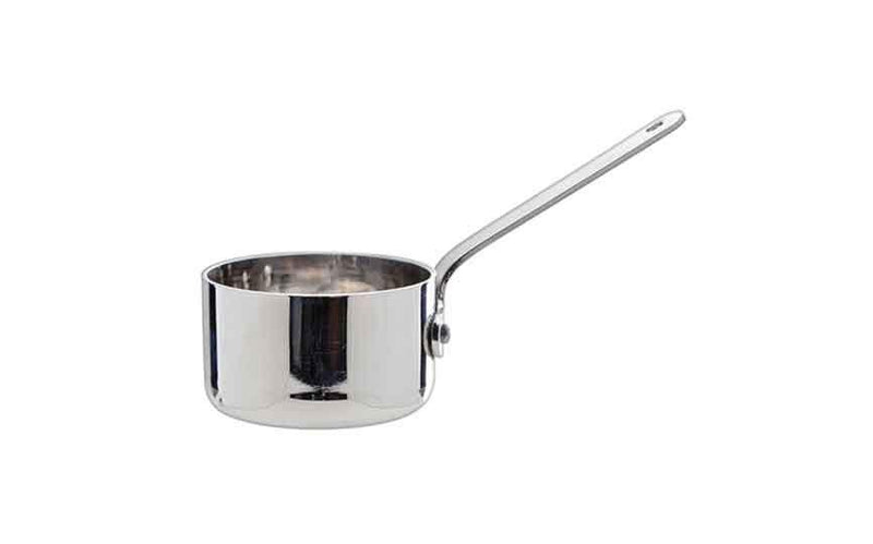 5 cl (6 oz) Stainless Steel Stainless Steel Mini Saucepan with Handle (Box of 6)