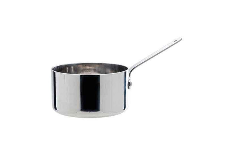 8 cl (22 oz) Stainless Steel Stainless Steel Mini Saucepan with Handle (Box of 4)