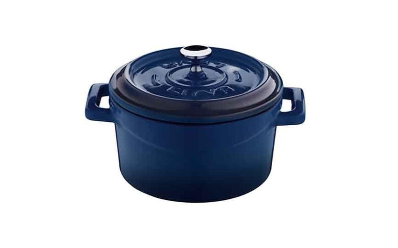 35 cl (1040 oz) Cast Iron Cast Iron Cocotte Blue10cm (Box of 1)