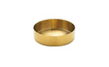 42 cl (165 oz) Stainless Steel Bowl Gold Coloured Small 13cm PVD Coated (Box of 6)