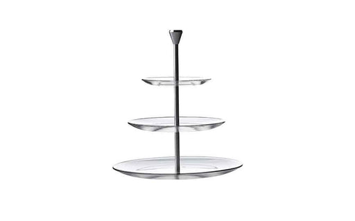  3 Tier Glass Cake Stand (Box of 1)