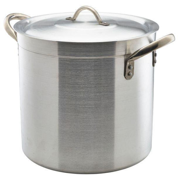 Aluminium Deep Stockpot With Lid 50Litre