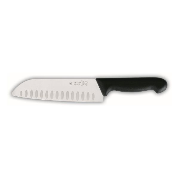 Giesser Scalloped Santoku Knife 18cm