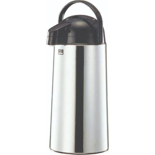 Elia Removable spout for easy filling and cleaning 2.5L Glass Lined Pump-Type Airpot Dispenser