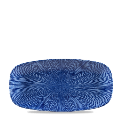 Studio Prints Agano Blue  Chefs Oblong Plate 11 3/4X6" Box 12