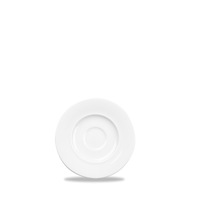 Alc Ambience White Standard Rim Saucer 6 1/2" Box 6