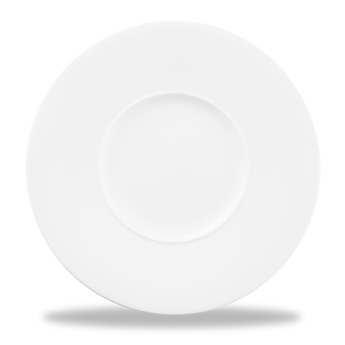 Alc Ambience White Medium Rim Plate 11" Box 6
